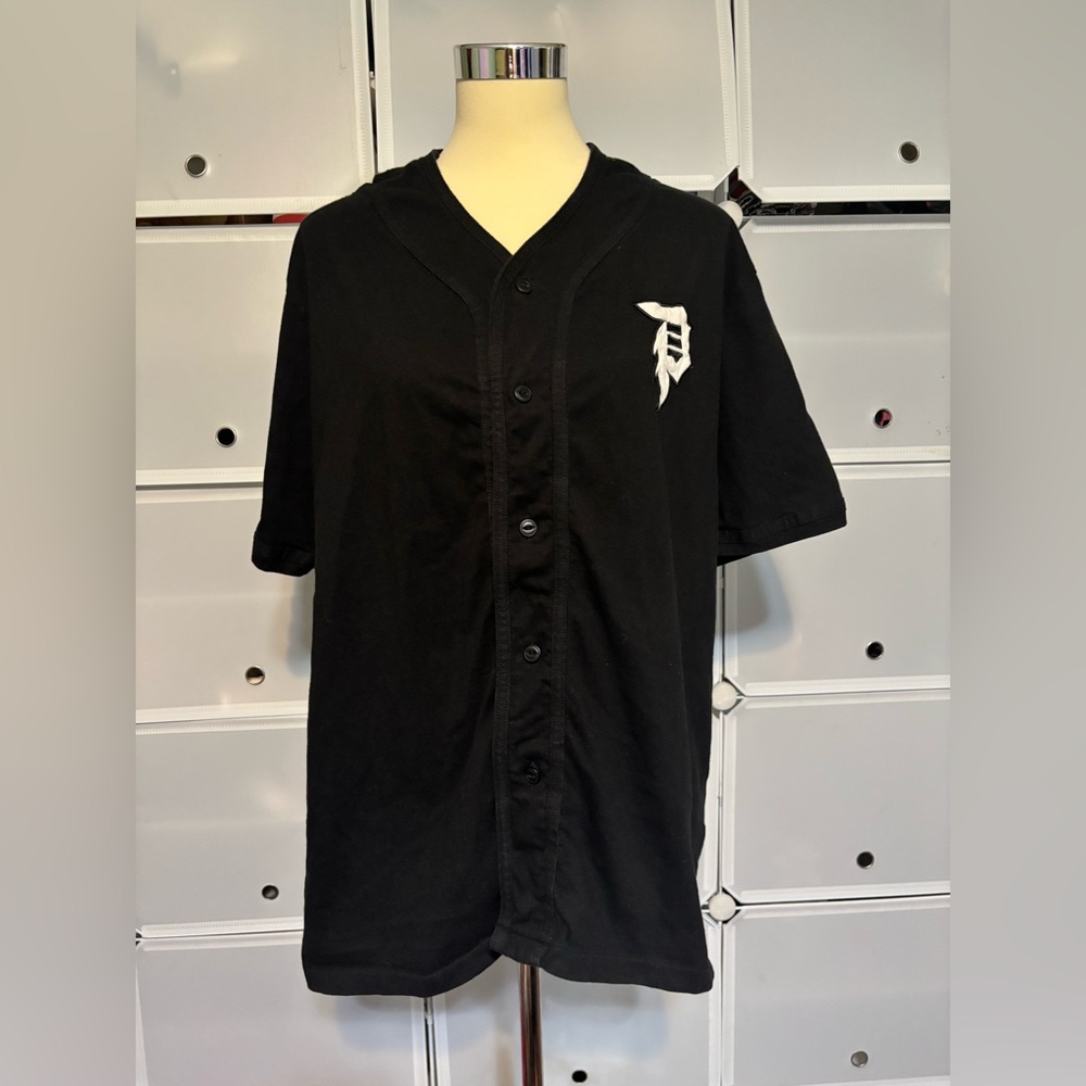 Black Button-Up Men’s Shirt